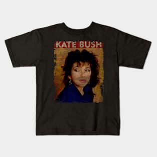 TEXTURE ART- Kate Bush - RETRO STYLE 5 Kids T-Shirt